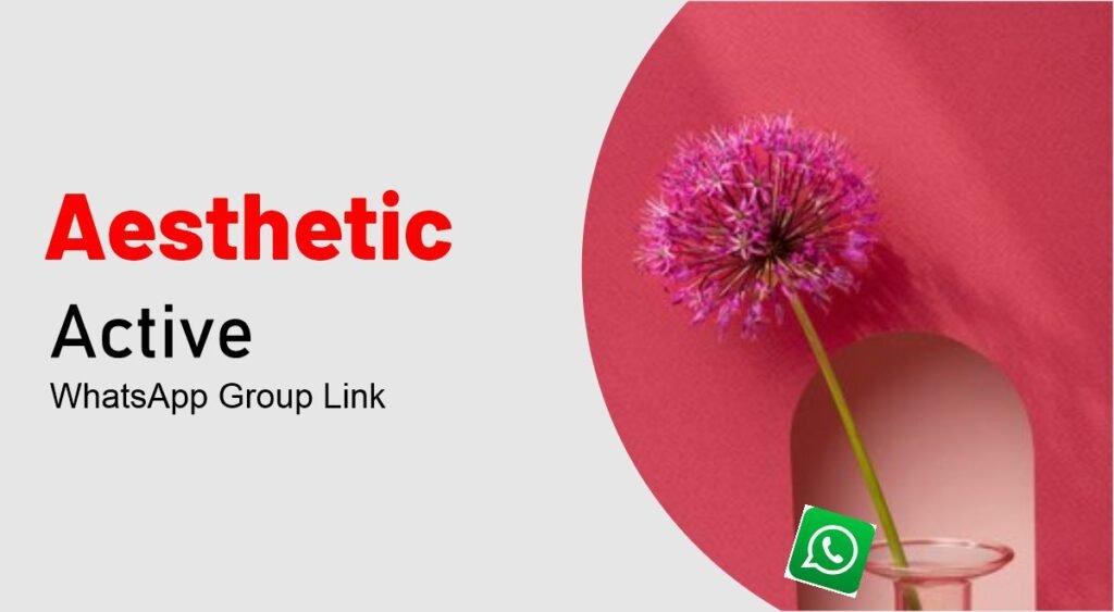 Aesthetic WhatsApp Group Links