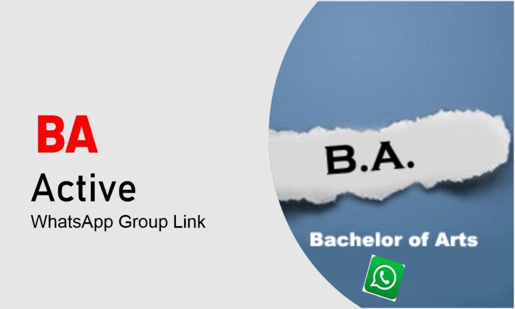 BA WhatsApp Group Links