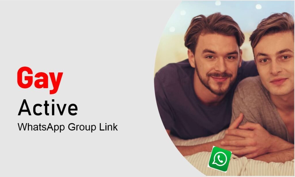 Gay WhatsApp Groups Links