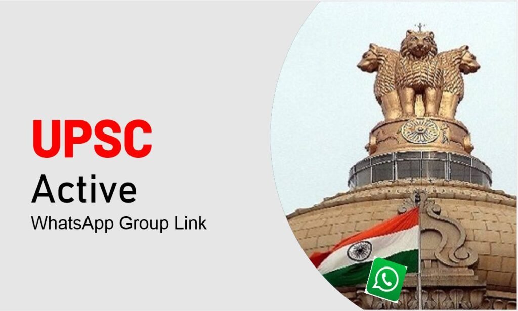 UPSC WhatsApp Group Links