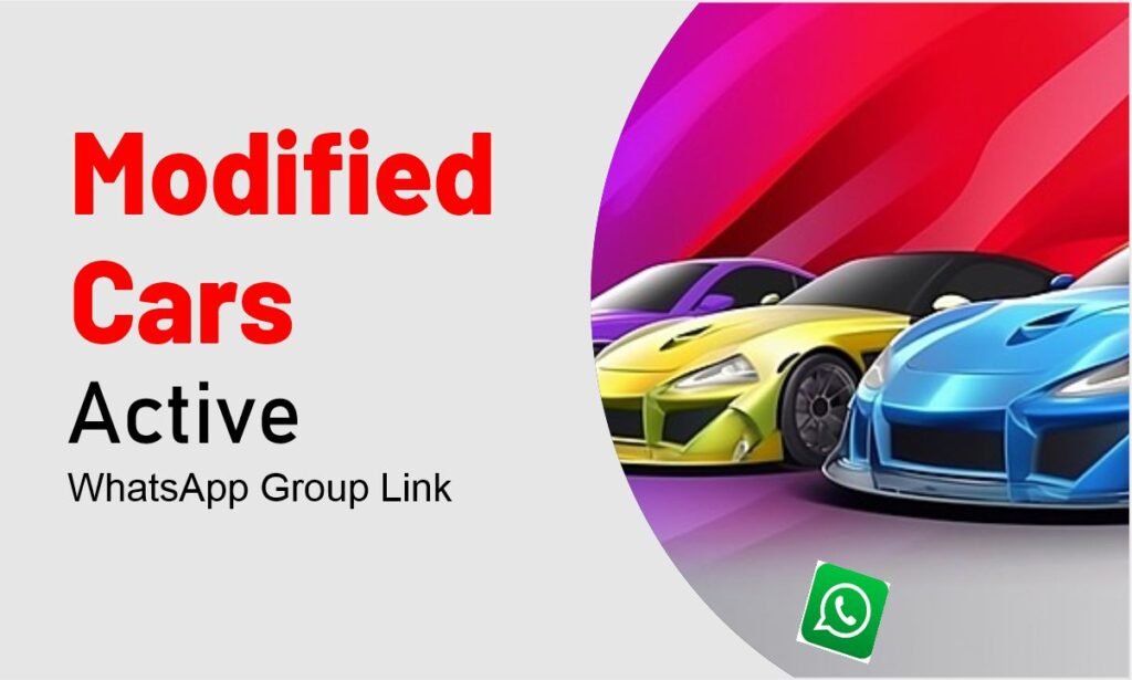 modified cars WhatsApp Group Links