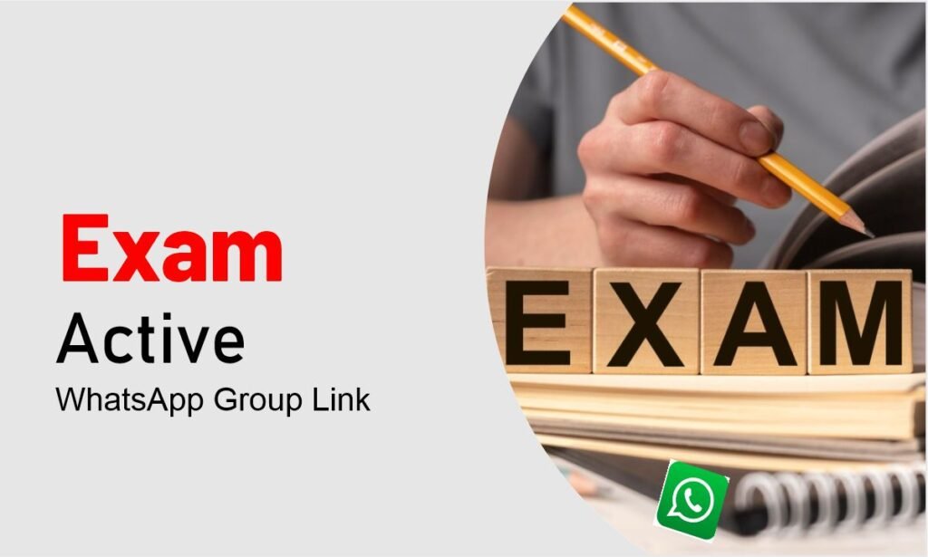 Exam Whatsapp Group Links